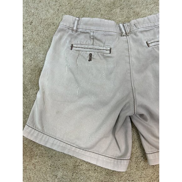 Pilcro & The Letterpress Women's Hyphen Beige Khaki Casual Shorts Size 25 - Picture 11 of 15